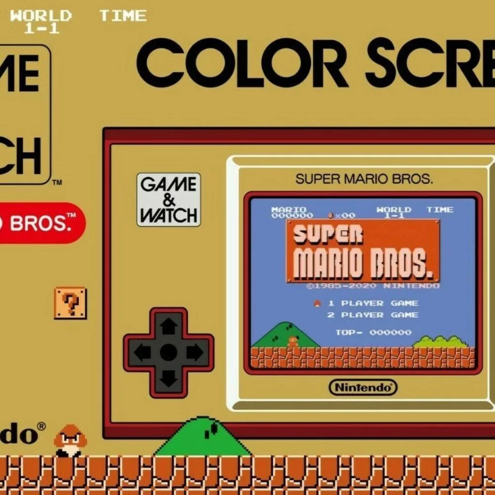 Nintendo Game and Watch Super Mario Bros Electronic Handheld NEW
